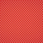Flamenco Spitze Popeline Druck Flamenca Dots 10mm Rot - Ribes y Casals