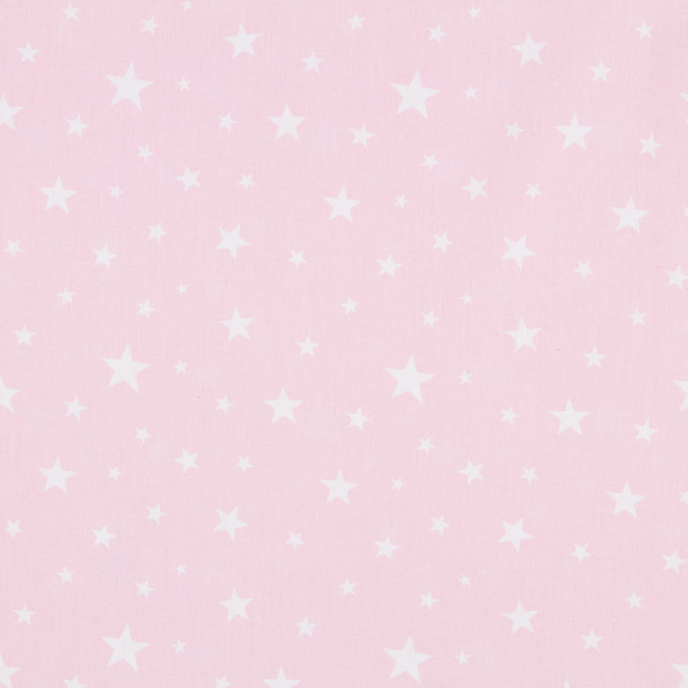 Sterne Popeline Rosa Hintergrund - Ribes y Casals