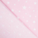 Sterne Popeline Rosa Hintergrund - Ribes y Casals