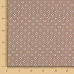 Retro Blumen Popeline Beige - Ribes y Casals