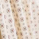 Popeline Retro Blume Ecru - Ribes y Casals