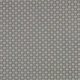 Popeline Flor Retro Popeline Grau Marengo - Ribes y Casals