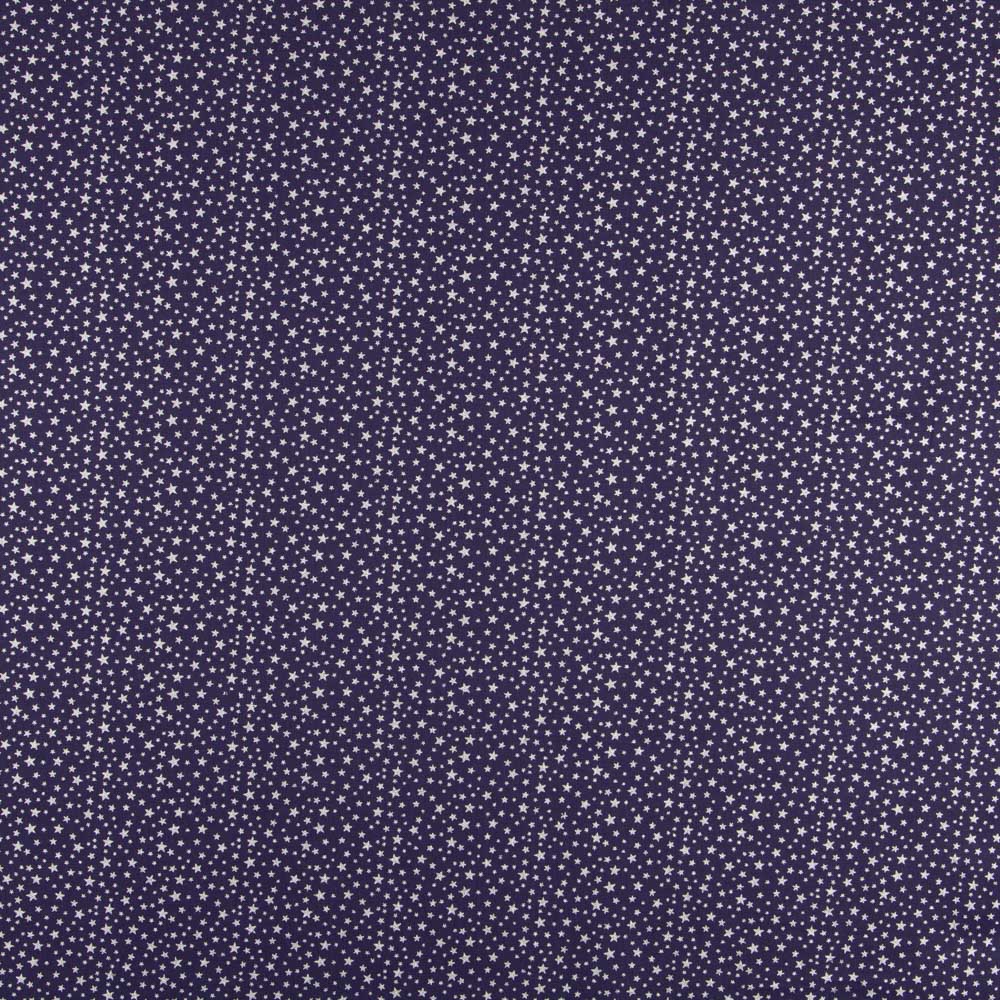 Galaxie Lurex Popeline Marineblau - Ribes y Casals