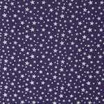 Galaxie Lurex Popeline Marineblau - Ribes y Casals