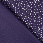 Galaxie Lurex Popeline Marineblau - Ribes y Casals