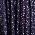 Galaxie Lurex Popeline Marineblau - Ribes y Casals