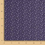 Galaxie Lurex Popeline Marineblau - Ribes y Casals