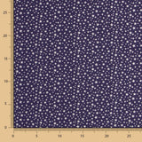 Galaxie Lurex Popeline Marineblau - Ribes y Casals