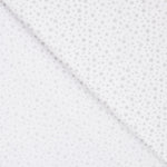 Galaxie Lurex Weiß Popeline - Ribes y Casals