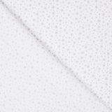 Galaxie Lurex Weiß Popeline - Ribes y Casals