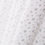 Galaxie Lurex Weiß Popeline - Ribes y Casals