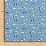 Insekten Popeline Blau - Ribes y Casals