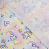 Hello Kitty und Pony lizenzierte bedruckte Popeline - Ribes y Casals