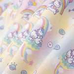 Hello Kitty und Pony lizenzierte bedruckte Popeline - Ribes y Casals