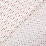 Popeline Polka Dots Beige - Ribes y Casals