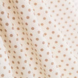 Popeline Polka Dots Beige - Ribes y Casals