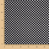 Flamenco Polka Dots Popeline Schwarzer Hintergrund 7mm - Ribes y Casals
