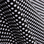Flamenco Polka Dots Popeline Schwarzer Hintergrund 7mm - Ribes y Casals