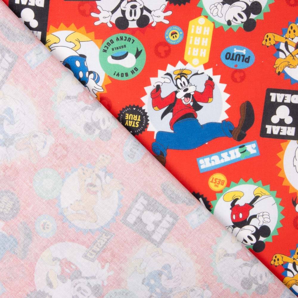 Mickey Friends Popeline - Ribes y Casals