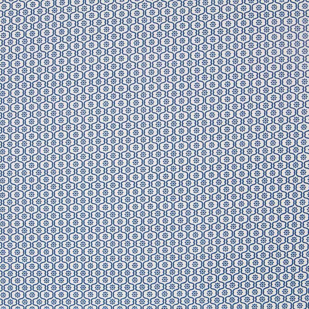 Popeline Mini Geo Blau - Ribes y Casals