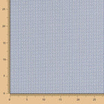Popeline Mini Geo Blau - Ribes y Casals