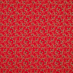 Stechpalme Rot Weihnachten Popeline - Ribes y Casals