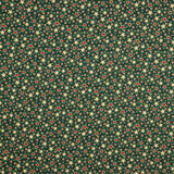 Popeline Popeline Weihnachtssterne Grün 110 x 140 cm - Ribes y Casals