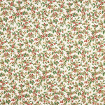 Weihnachten Popeline Floral Ecru - Ribes y Casals