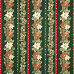 Popeline Weihnachtskranz Grün - Ribes y Casals