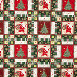 Weihnachten Mosaik Popeline - Ribes y Casals