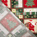 Weihnachten Mosaik Popeline - Ribes y Casals