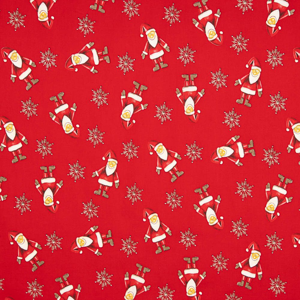 Weihnachten Popeline Rot Weihnachtspuppe Noel - Ribes y Casals