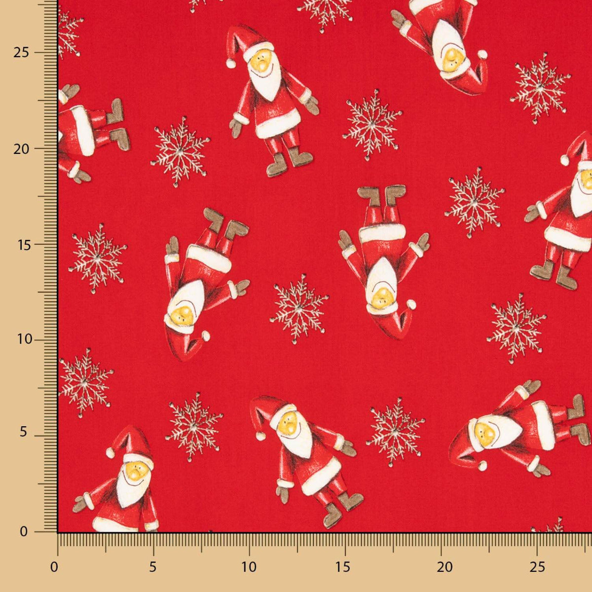Weihnachten Popeline Rot Weihnachtspuppe Noel - Ribes y Casals