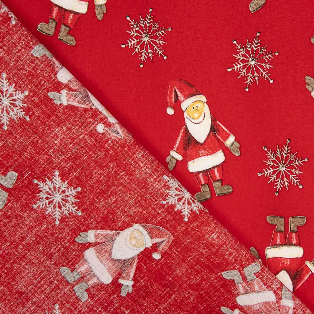 Weihnachten Popeline Rot Weihnachtspuppe Noel - Ribes y Casals