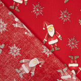 Weihnachten Popeline Rot Weihnachtspuppe Noel - Ribes y Casals