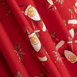 Weihnachten Popeline Rot Weihnachtspuppe Noel - Ribes y Casals
