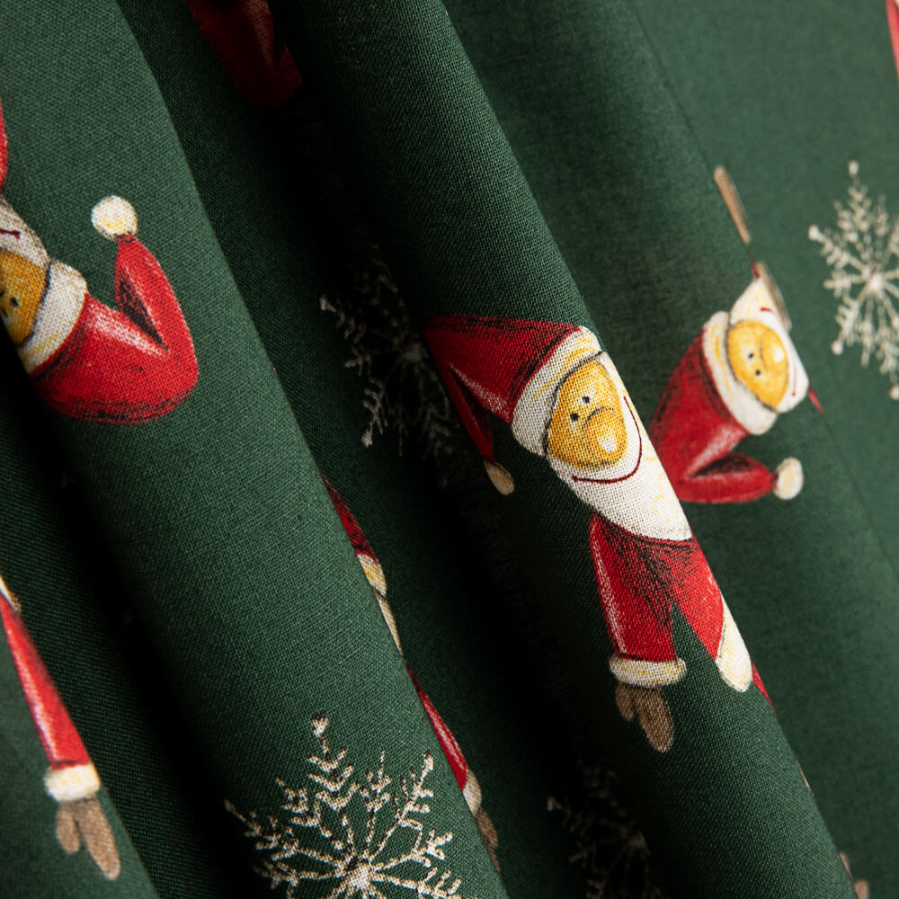 Popeline Weihnachten Popeline Grün Puppe Noel - Ribes y Casals