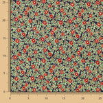 Weihnachtssterne Popeline Popeline Weihnachtssterne Blau 170 x 140 cm - Ribes y Casals