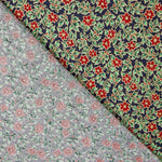 Weihnachtssterne Popeline Popeline Weihnachtssterne Blau 170 x 140 cm - Ribes y Casals