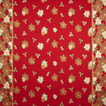 Poinsettia Weihnachts-Popeline Rot - Ribes y Casals