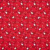 Weihnachten Poeplin Weihnachtsmann Rot - Ribes y Casals