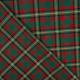 Weihnachten Tartan Popeline Lurex Rot y Grün - Ribes y Casals