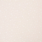Bio-Popeline Sterne Beige Hintergrund - Ribes y Casals