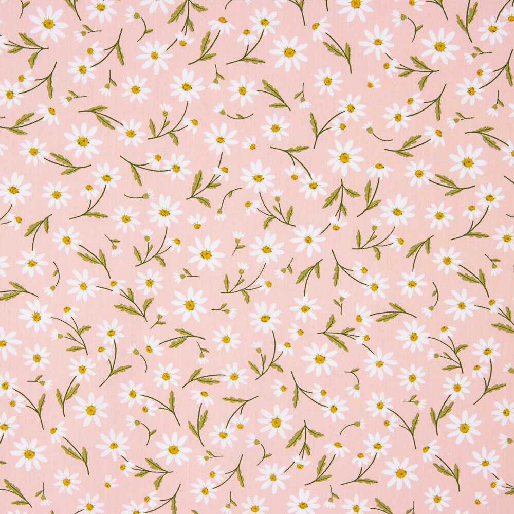 Kinderkleid aus Baumwollpopeline Margaritas Salmon - Ribes y Casals