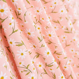 Kinderkleid aus Baumwollpopeline Margaritas Salmon - Ribes y Casals