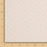 Bio-Popeline Federn Beige Hintergrund - Ribes y Casals