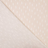 Bio-Popeline Federn Beige Hintergrund - Ribes y Casals