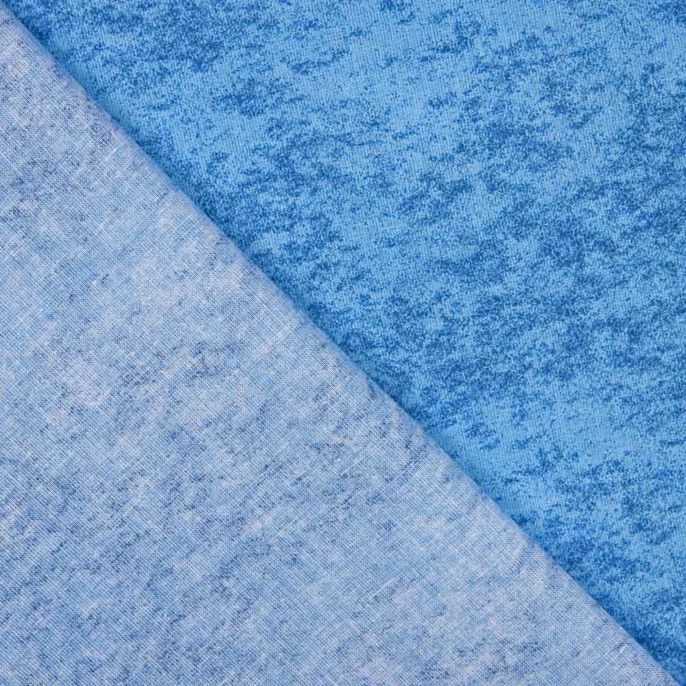 Patchwork Baumwolle marmoriert Blau - Ribes y Casals