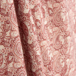 Paisley Popeline Terracotta - Ribes y Casals