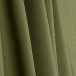 Einfarbige Baumwollpopeline basic army green - Ribes y Casals